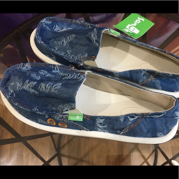 Sanuk Women's Donna Denim - Picture 3 of 5
